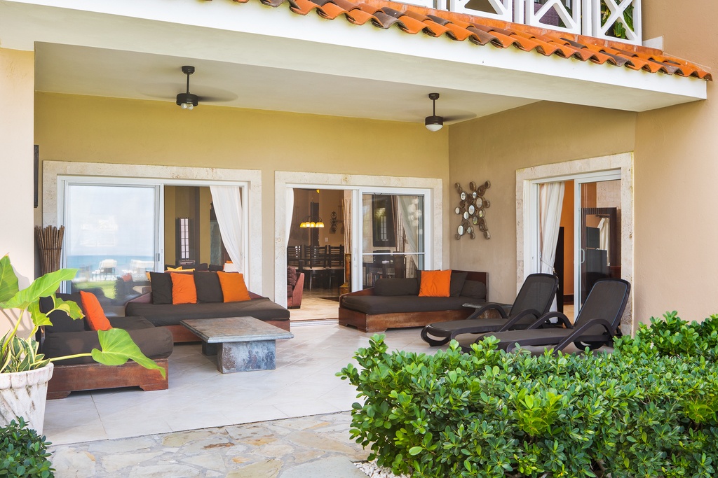 Terrace at Ocean Dream Cabarete