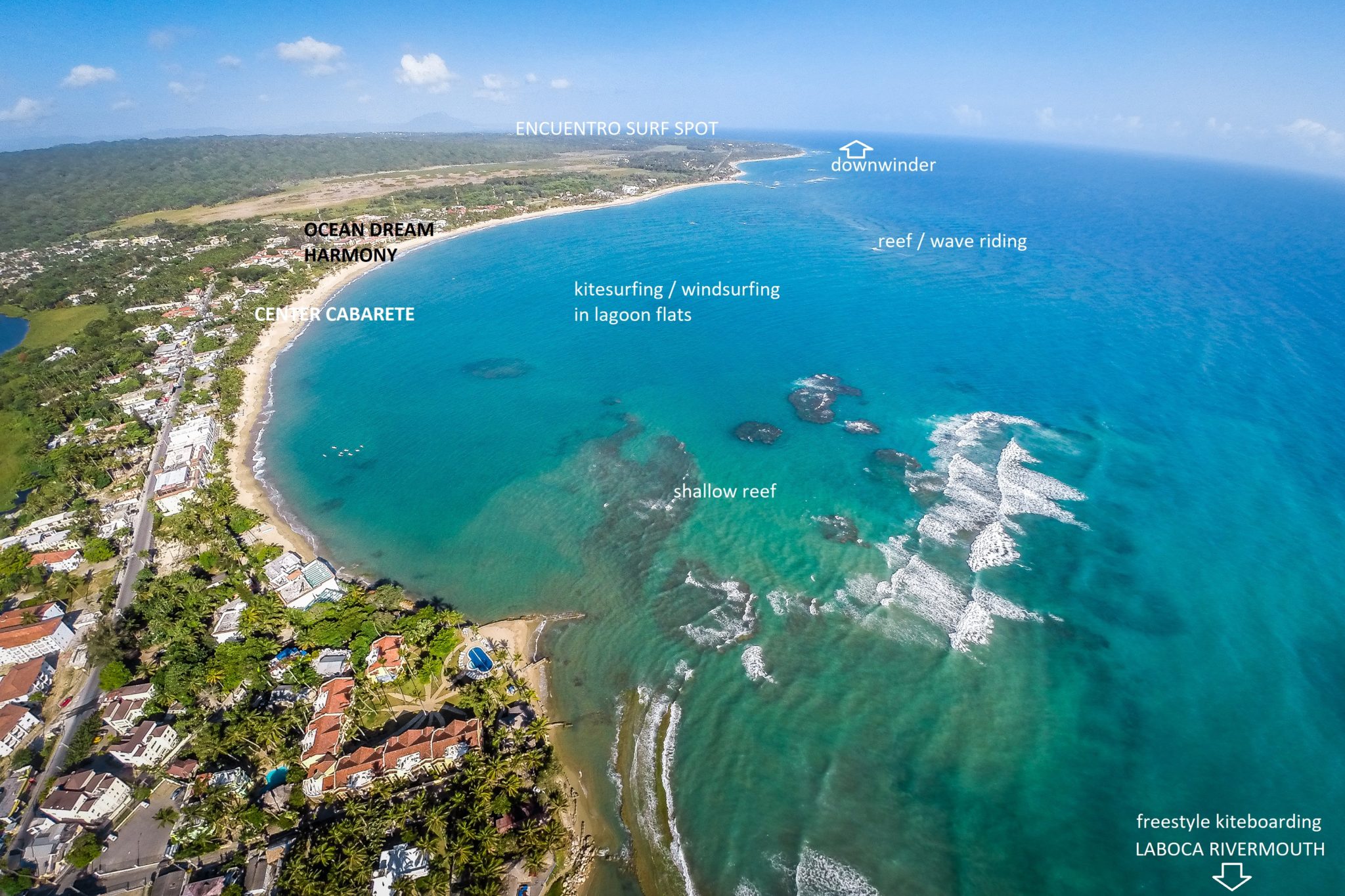 West view at Ocean Dream Cabarete