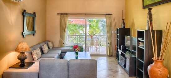 2-bedroom living room at Ocean Dream Cabarete